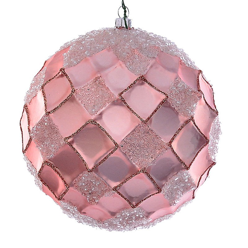 Balle perlée 4,75 po, Or rose