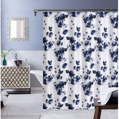 Serafina Home Floral Boho Shower Curtain Bathroom Free Spirit