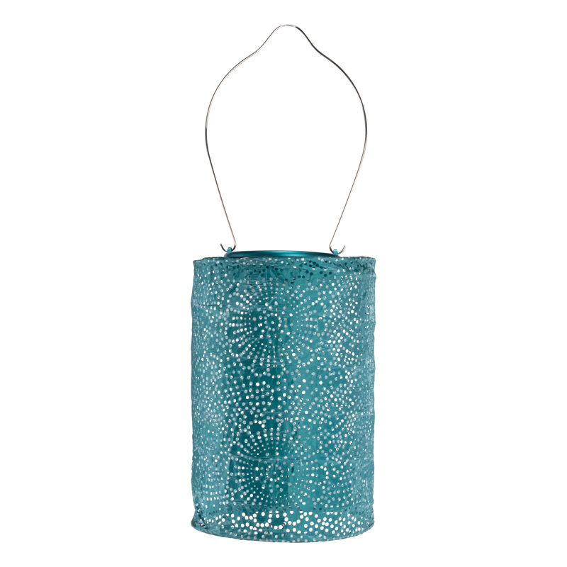 7.5'' Solar Powered Integrated LED Outdoor Lantern