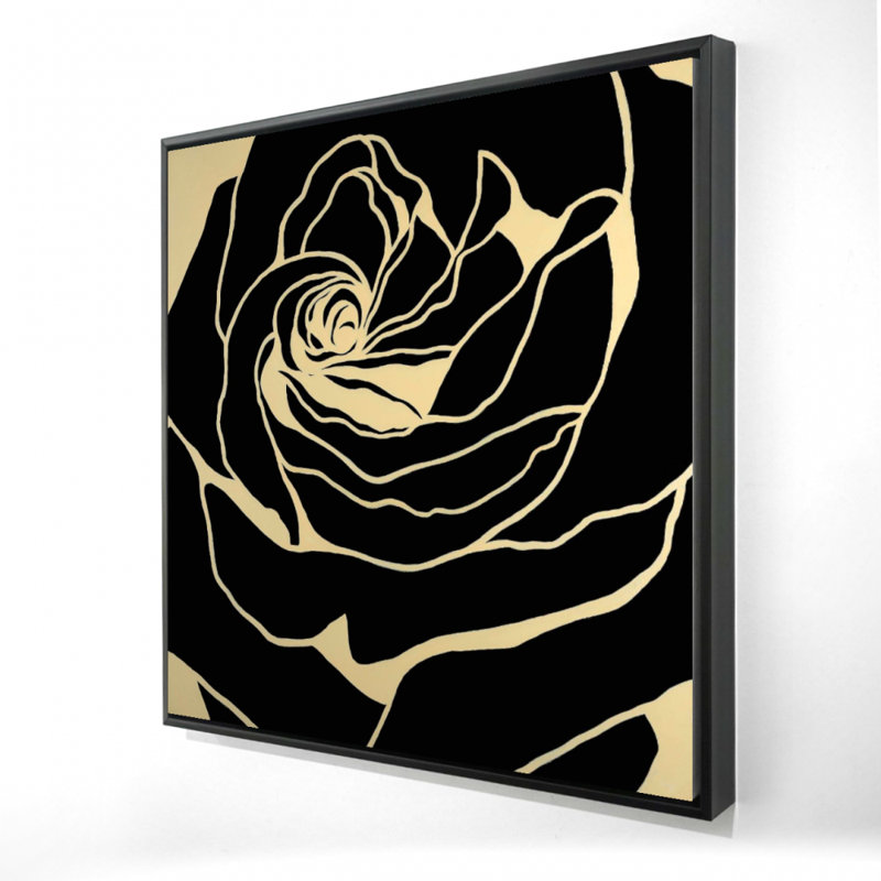 " Silhouette Of A Rose "