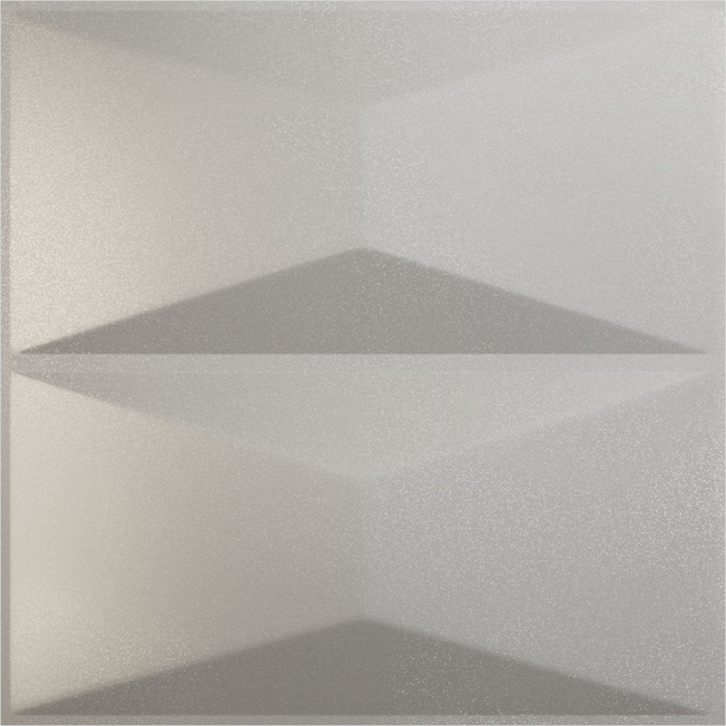 Panneau mural 3D décoratif Aberdeen EnduraWall, L 11 7/8 po x H 11 7/8 po, Cuivre brillant