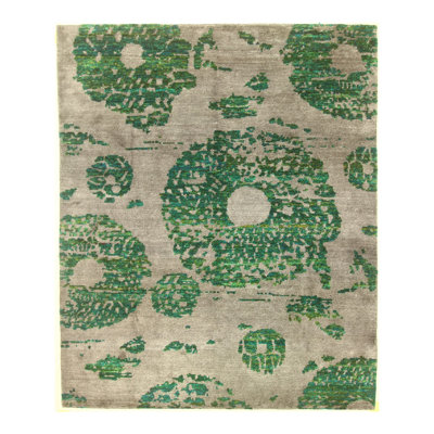 Hand Knotted Abstract Rug