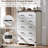 Becklynn Farmhouse 5 - Drawers Dresser Organizer, Rustic Tall Chest of Drawers for Bedroom-1960586743
