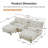 3-Seater U-Shaped Sectional-1539233442