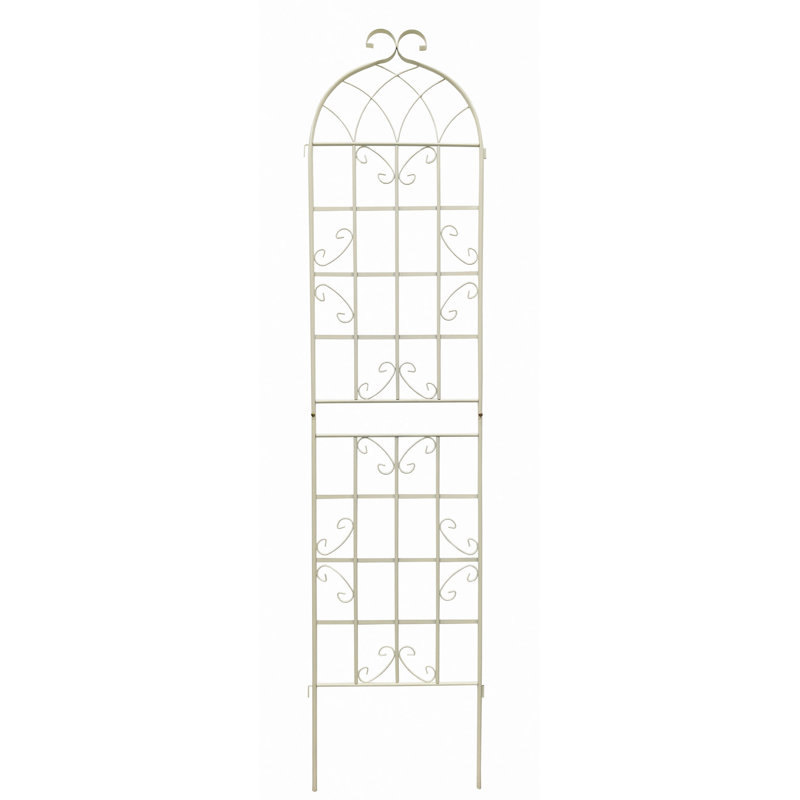 Barrière de jardin, treillis de jardin en métal antirouille pour les plantes grimpantes