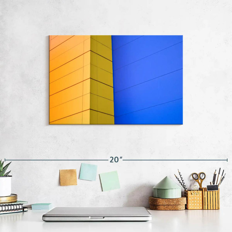 Architectural Abstract, 8" H x 12" W