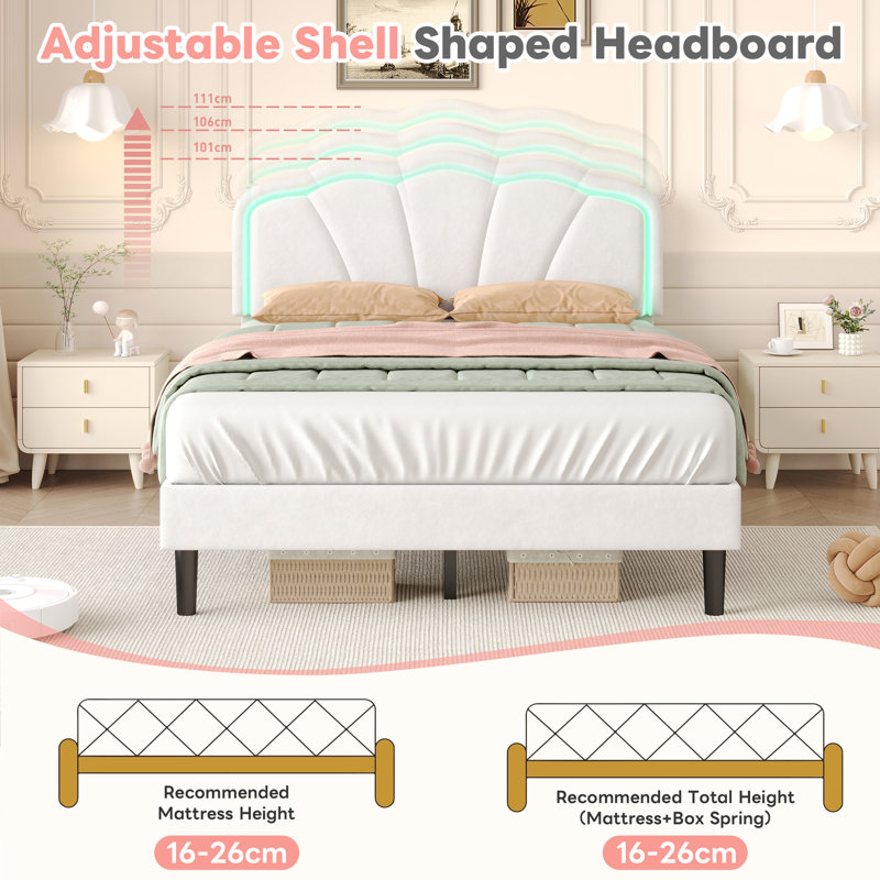 Standard, Double (4'6), White