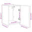 Unfinished TV Stand for TVs up to 24"-351418191-351418190