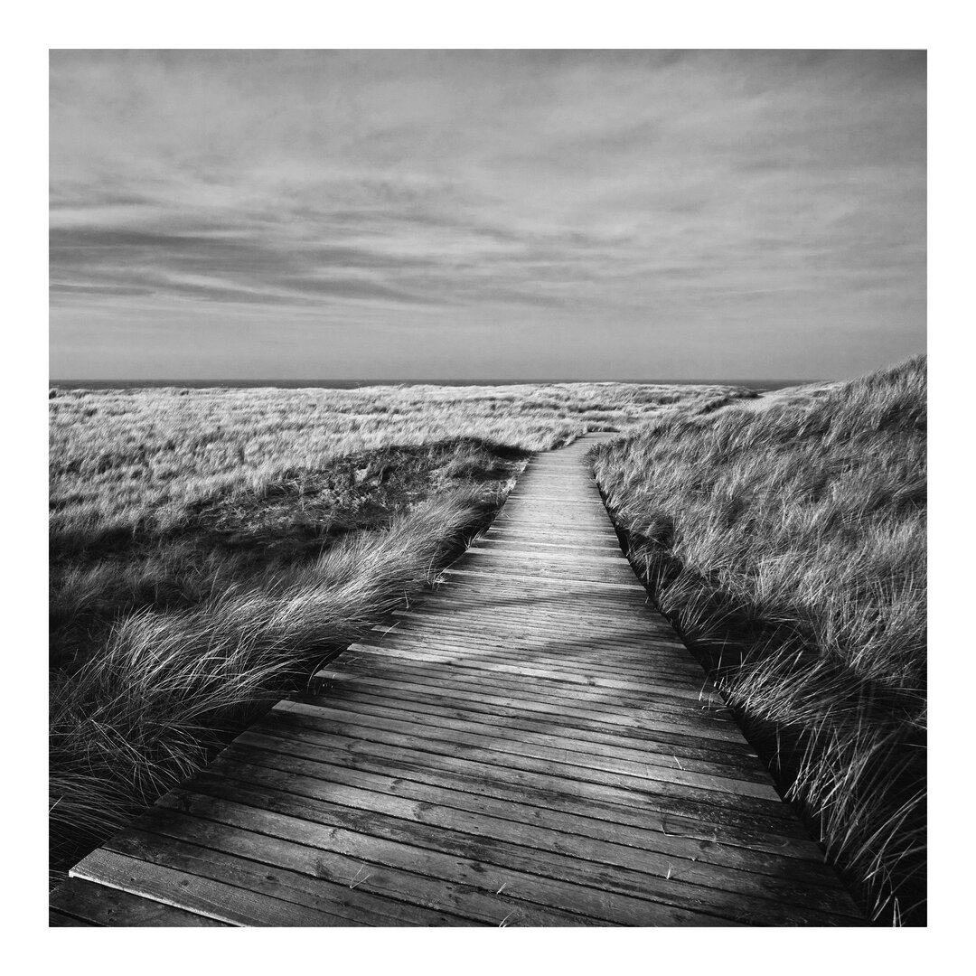 Seidenmatte Fototapete Dune Path on Sylt II