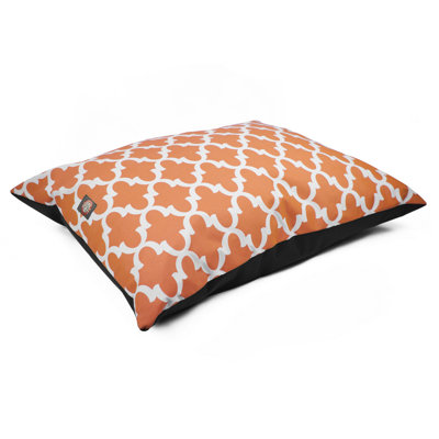 Trellis Geometric Polyester Pet Bed