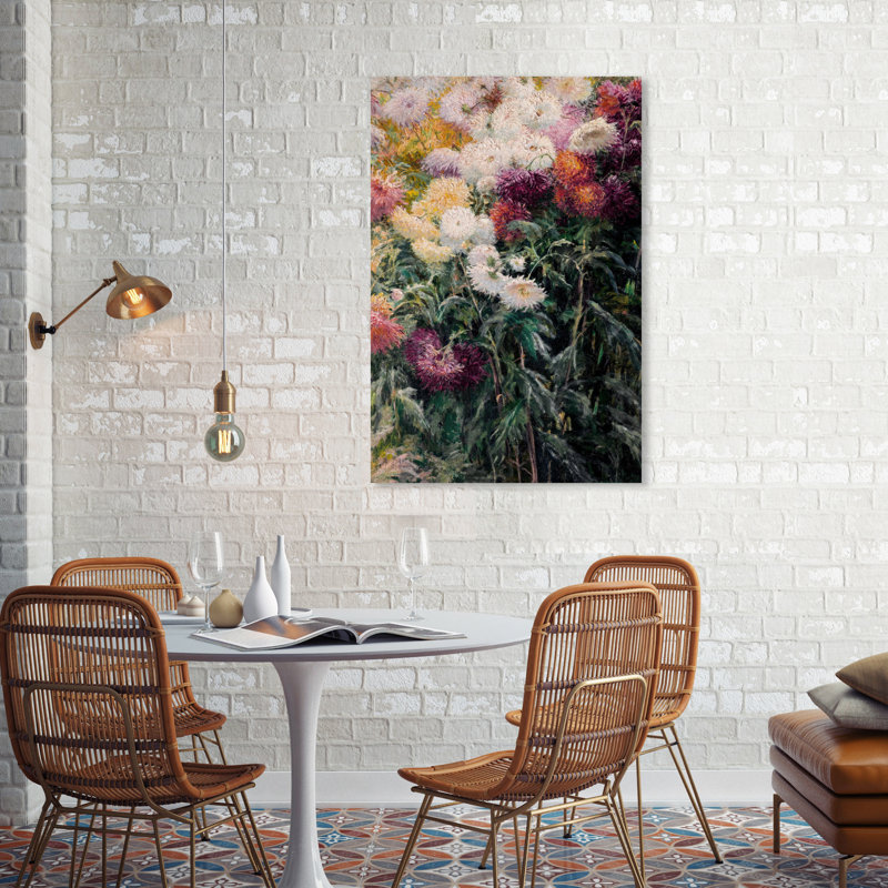 Ensemble de fleurs - Impression sur toile, H 36 po x l 24 po, Toile tendue