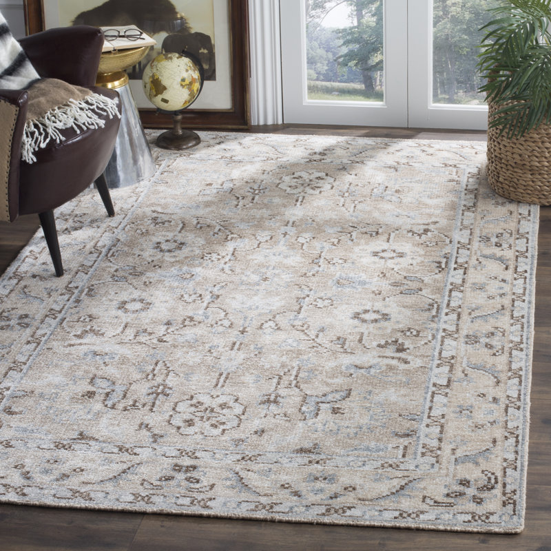 Tapis brun Yanis, Rectangle de 5 pi x 8 pi