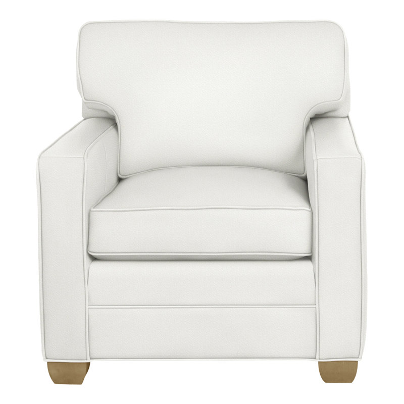 Chaise Hillcrest 37 ", Peau de mouton Kempsey, Hampton
