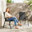 Foldable Outdoor Patio Dining Armchair-55606318