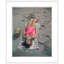 Pat Hall Lying On Beach Giclee Print by Getty Images-1381178192-1381178193