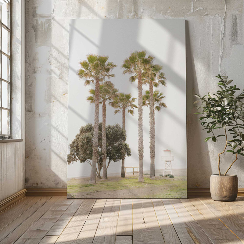 Ambiance sereine, grande impression sur toile, H 54 po x l 36 po
