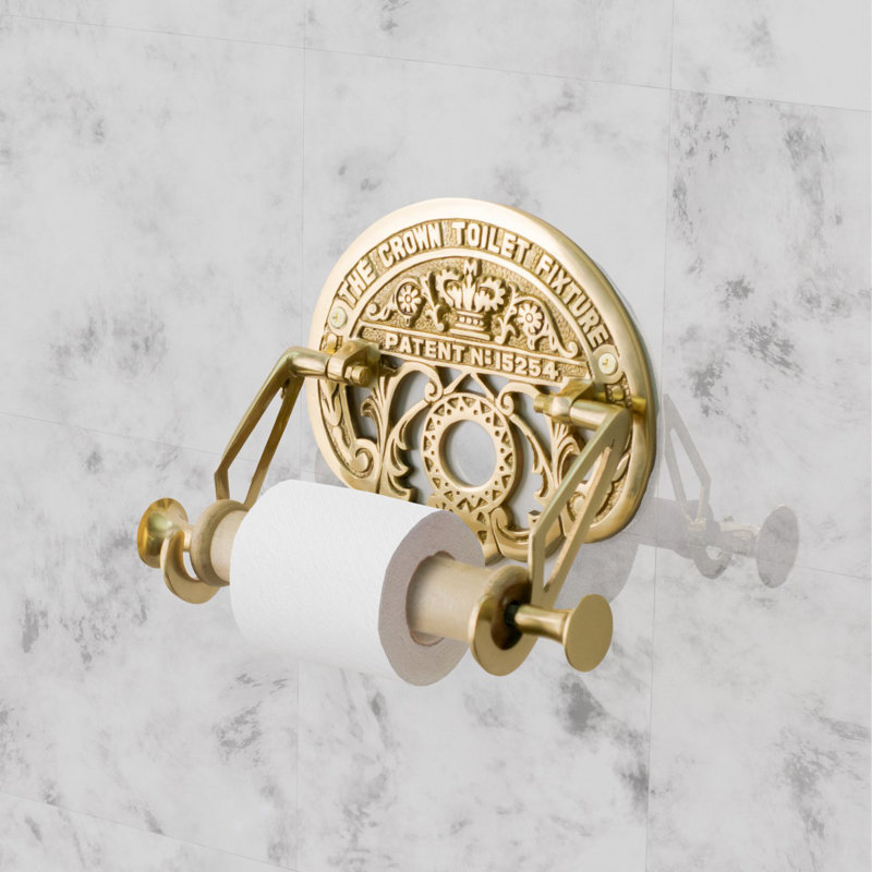 Porte-papier hygiénique mural lumineux 7,25 po