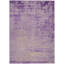 Tapis extérieur lavable abstrait mauve et beige 5 pi x 8 pi