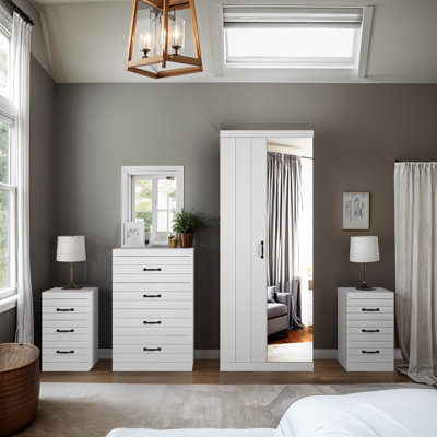 17 Stories 4 Piece Bedroom Set