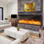 Metro Lane Black Electric Fireplace