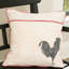 Coussin en coton de poulet Farmhouse