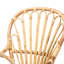 Chaise en rotin moderne et contemporaine à finition naturelle