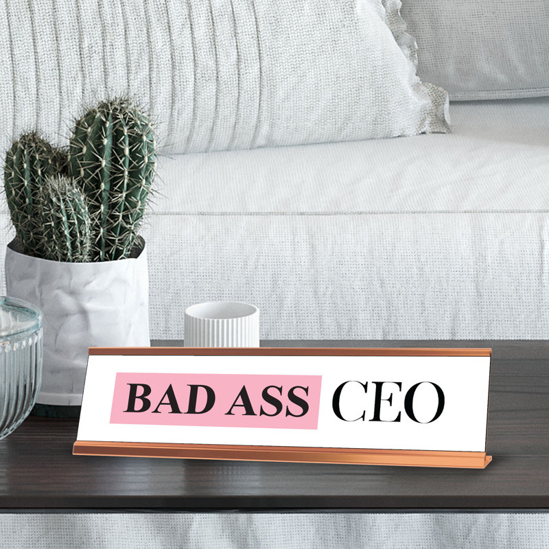 Desk Sign