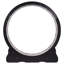 Roue pour chat d'intérieur de 43,3 po - Tapis roulant noir avec tapis anti-égratignures détachable, fonction de réduction du bruit et nettoyage facile des taches