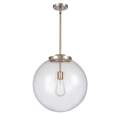 Luminaire suspendu sphère 1 lumière Frederick