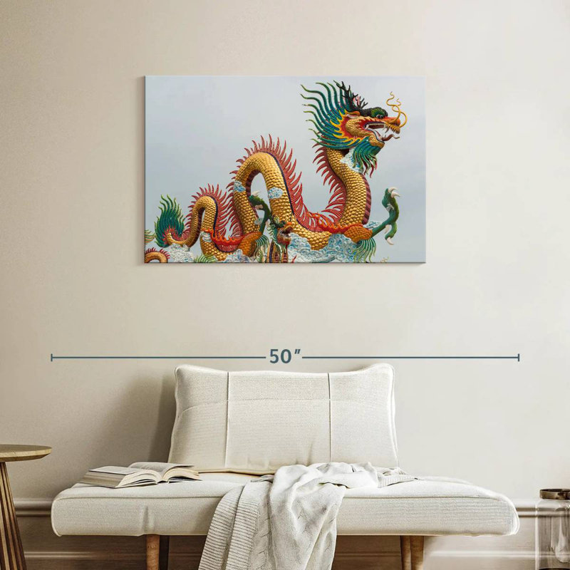 Kelan Korean Dragon, 24" H x 36" W