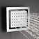 Milan Stainless Steel Jetted Body Massage LED Shower Head Set with Handheld Shower