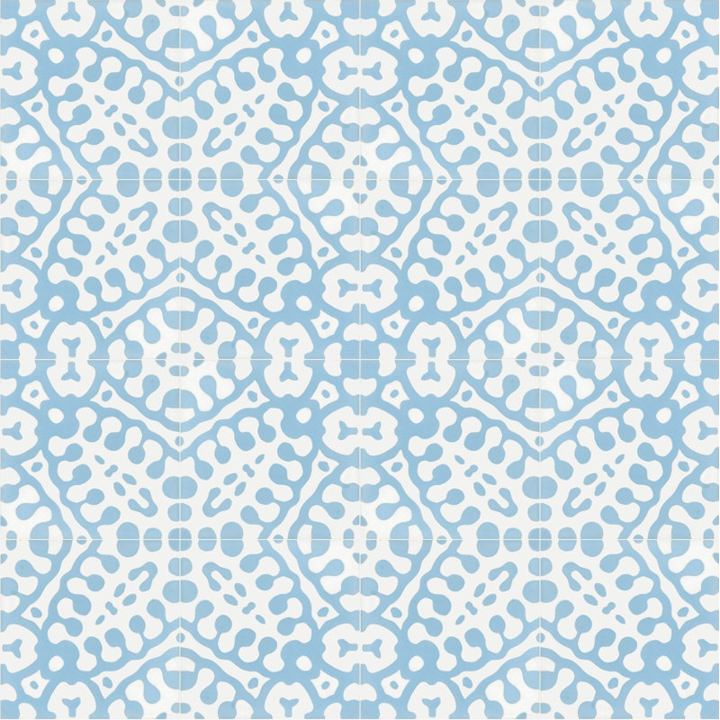 Carreau de mur et de sol à motif ciment 8 po x 8 po Marikka, Versela