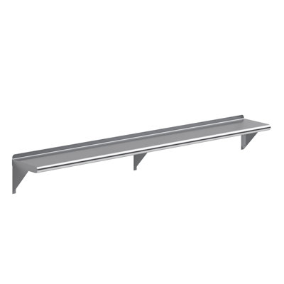 Tablette murale en acier inoxydable
