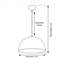 Luminaire suspendu Mid-Century Davenport