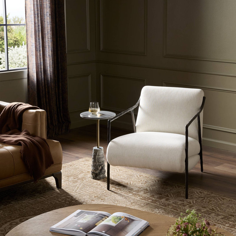 Cassidy Chair-Crypton Nomad Snow, Nomad Snow Crypton Performance Chenille