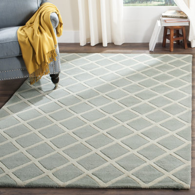 Teresita Hand Tufted Wool Geometric Rug