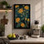 Golden Chrysanthemums Botanical - Wrapped Canvas-498376427-498376445