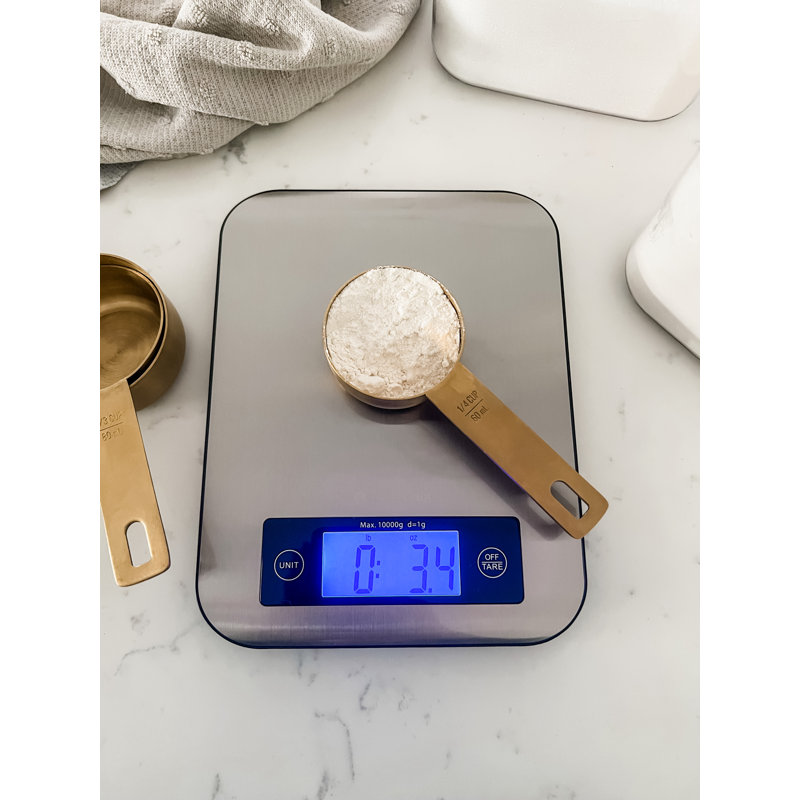 Zassenhaus Digital Scale, Stainless Steel
