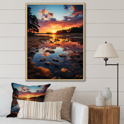 Sunset In New Jersey Landscape " Sunset In New Jersey Landscape "
