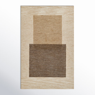 Hand Tufted Wool Abstract Rug
