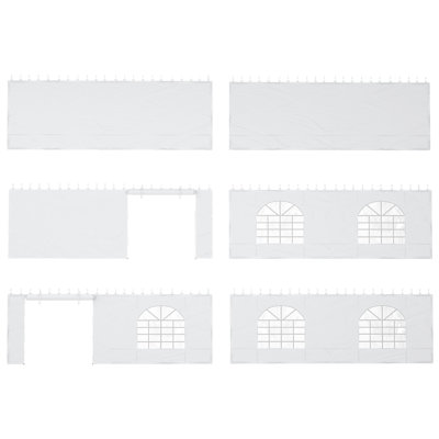 20 X 40 Ft Party Tent Sidewall, Replacement Sidewalls For Pole & Frame Tents