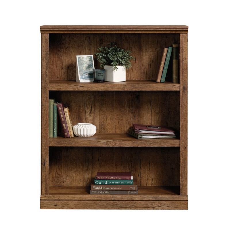 Hartman Bookcase, Vintage Oak, (3 Shelves) 43.78" H x 35.28" W x 13.23" D