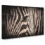 Eye Of The Zebra In Abstract - Wrapped Canvas Print-55313188