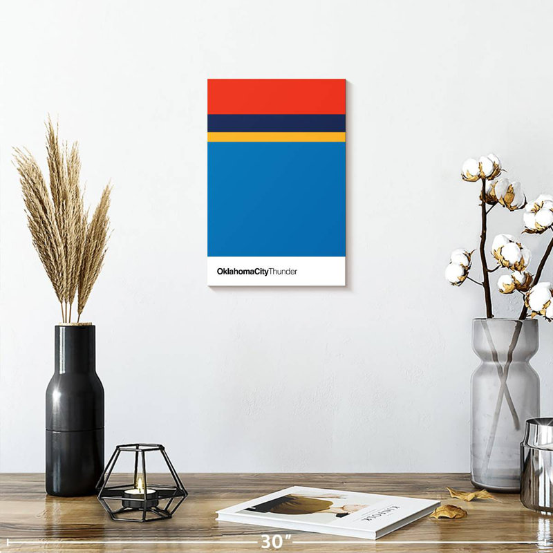 Sireci Oklahoma City Thunder, 30" H x 20" W