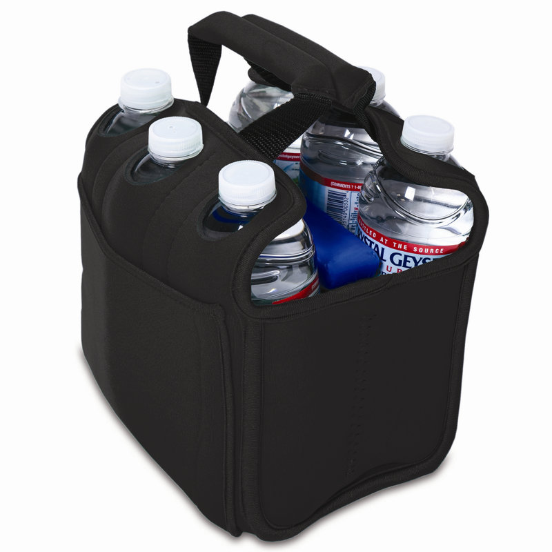 Porte-boisson à 6 emballages, Noir
