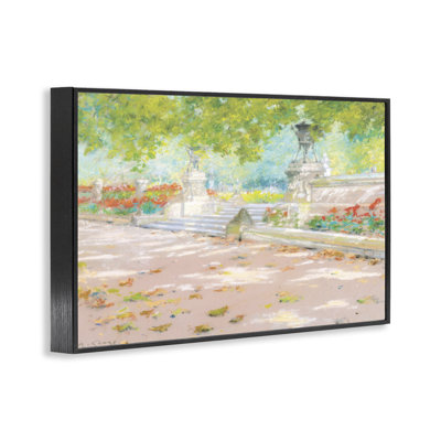 Summer Sunlight in Park Framed Giclee, design by LSR Design Studio
