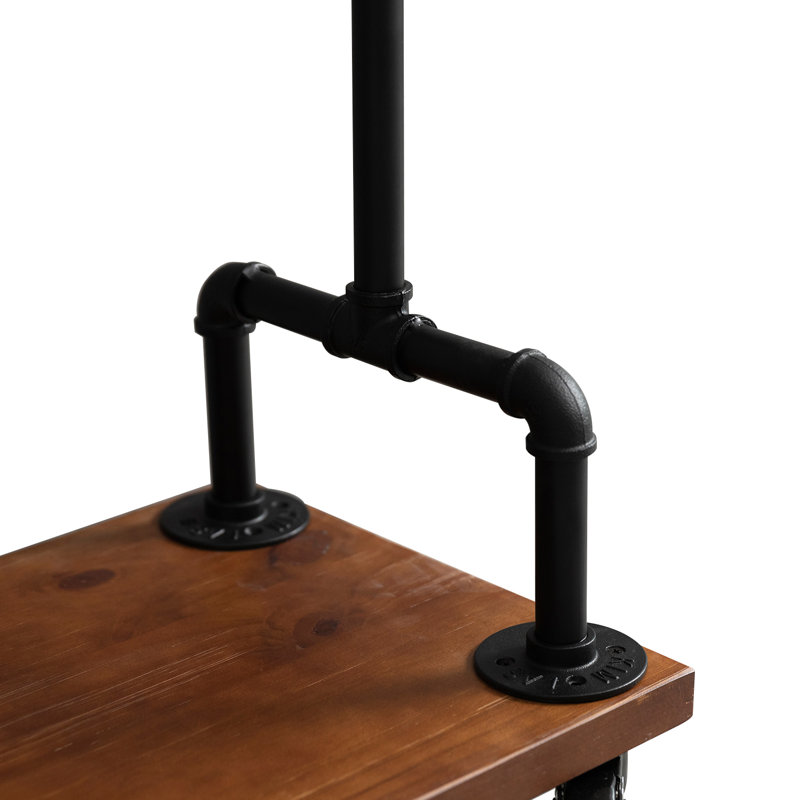 Shunk Rolling Clothing Rack