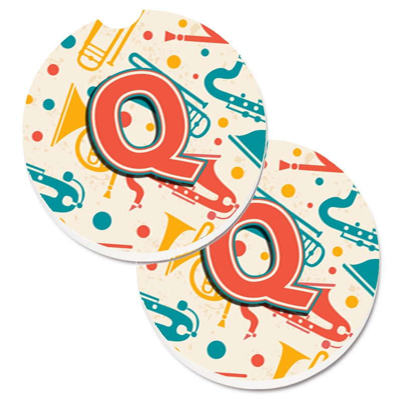 Sous-verre voiture instruments de musique, Q