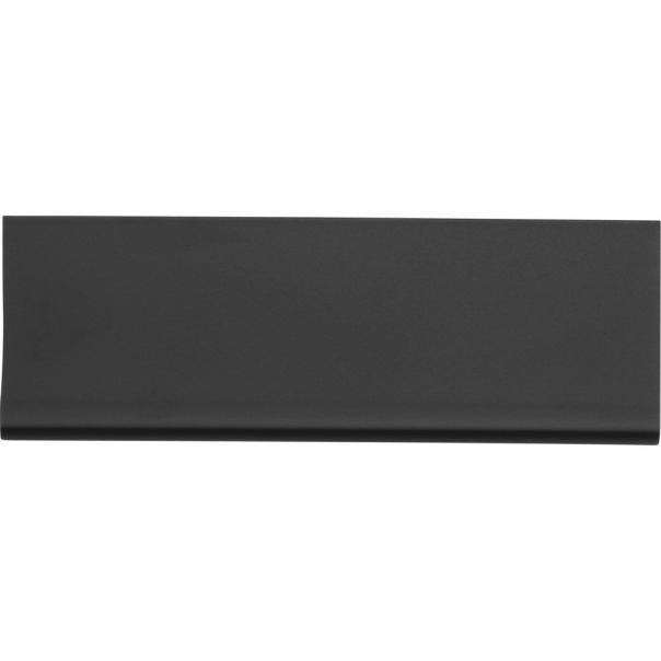 Matte Black Aluminum Finger Pull Bar with Mounting Hardware