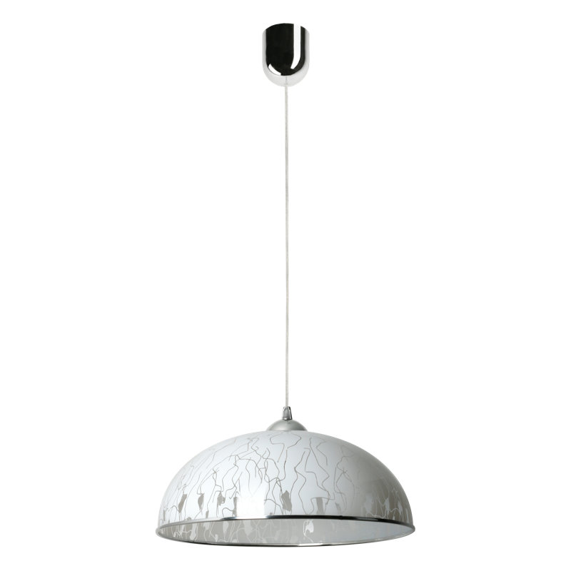 Embrey 1 - Light Chrome Dome Pendant